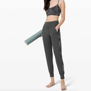 LULULEMON Align Jogger *Track Stripe Graphite Grey Diamond Dye Pitch {3U22}